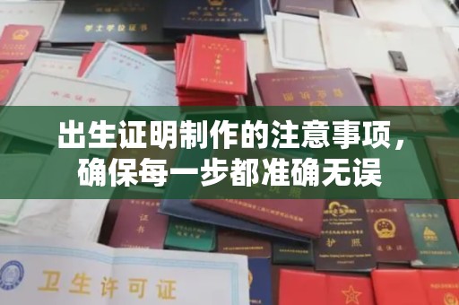 天等出生证明制作的注意事项，确保每一步都准确无误